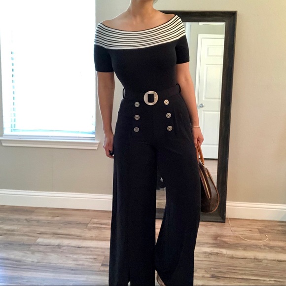 joseph ribkoff navy jumpsuit